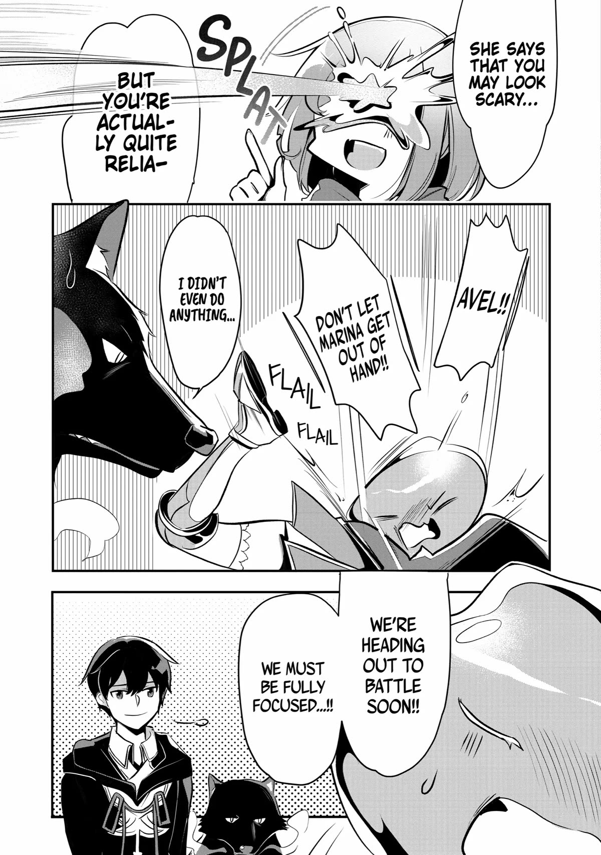 Mamono wo Shitagaeru "Teiin" wo Motsu Tensei Kenjya~ Katsute no Maho to Jyuma de Hissori Saikyo no Bokensha ninaru~ Chapter 18 page 5 - Chapter 18: The Basics of War