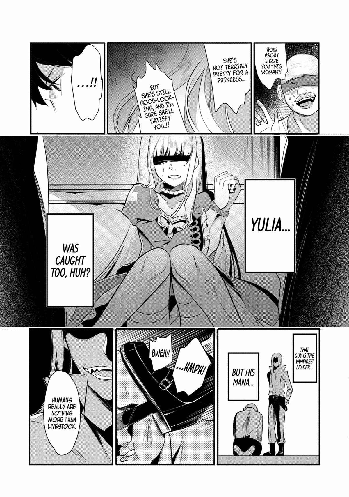Mamono wo Shitagaeru "Teiin" wo Motsu Tensei Kenjya~ Katsute no Maho to Jyuma de Hissori Saikyo no Bokensha ninaru~ Chapter 19 page 15 - Chapter 19: Vampires on the Move
