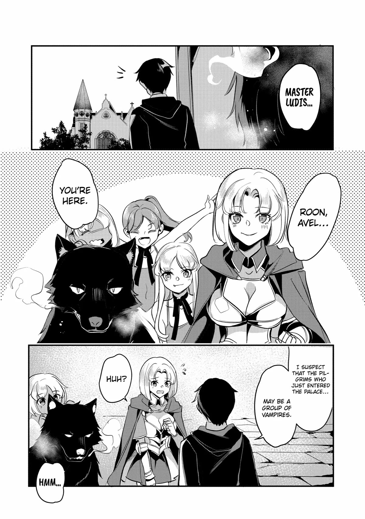 Mamono wo Shitagaeru "Teiin" wo Motsu Tensei Kenjya~ Katsute no Maho to Jyuma de Hissori Saikyo no Bokensha ninaru~ Chapter 19 page 3 - Chapter 19: Vampires on the Move