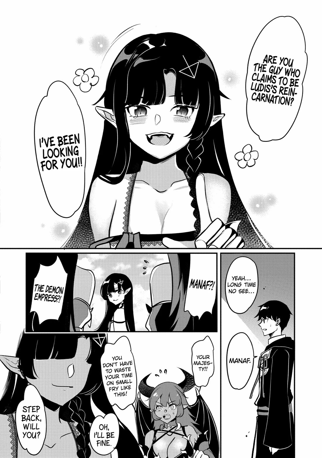 Mamono wo Shitagaeru "Teiin" wo Motsu Tensei Kenjya~ Katsute no Maho to Jyuma de Hissori Saikyo no Bokensha ninaru~ Chapter 21 page 22 - Chapter 21: Visitor