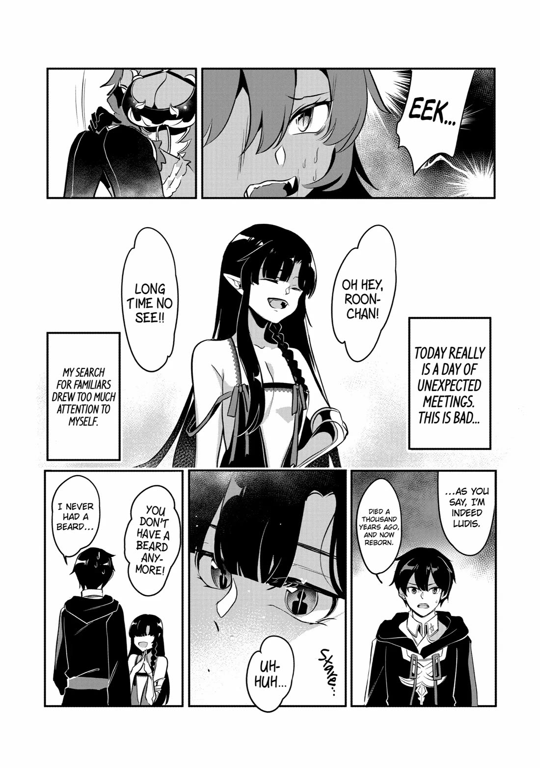 Mamono wo Shitagaeru "Teiin" wo Motsu Tensei Kenjya~ Katsute no Maho to Jyuma de Hissori Saikyo no Bokensha ninaru~ Chapter 21 page 24 - Chapter 21: Visitor