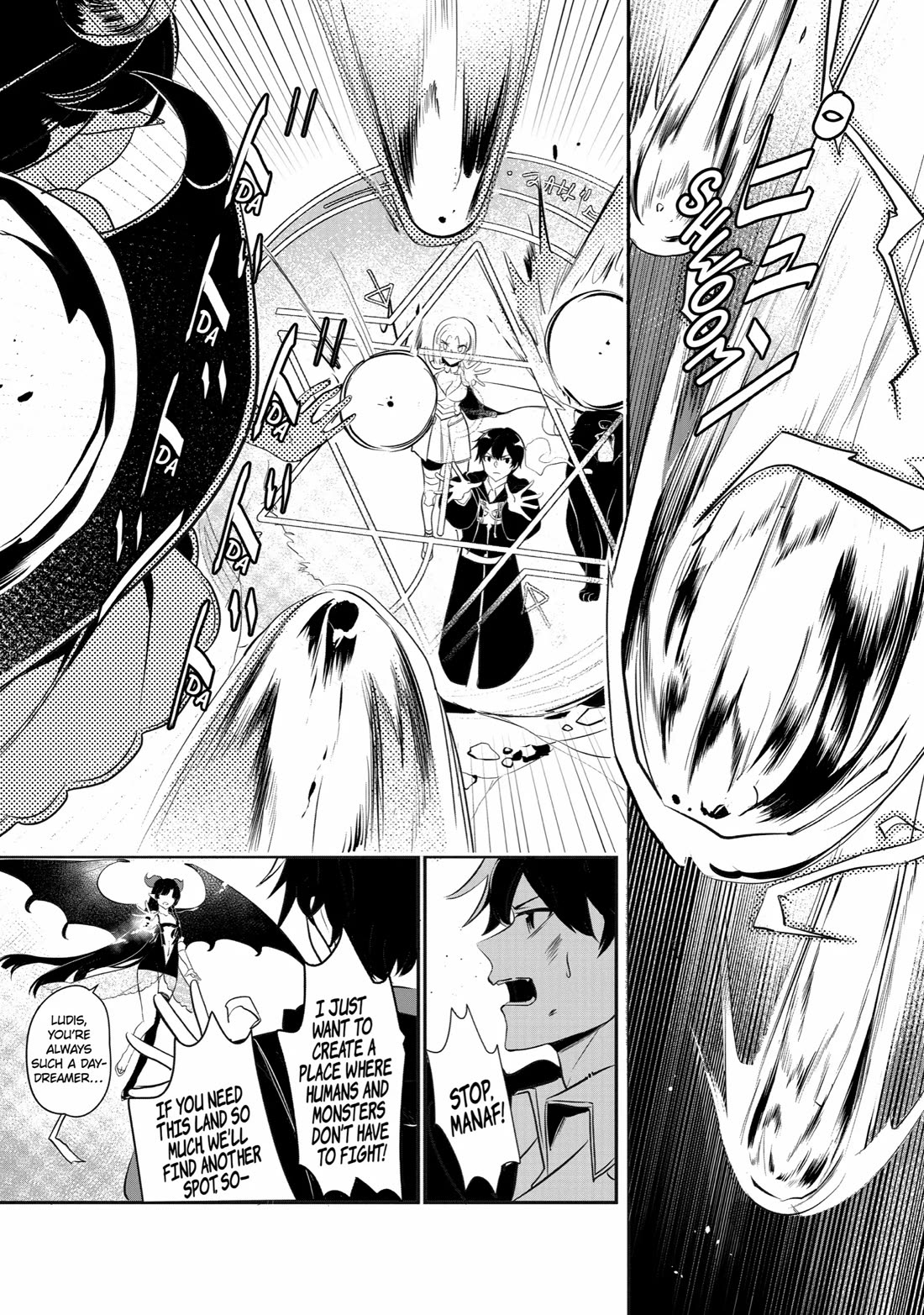 Mamono wo Shitagaeru "Teiin" wo Motsu Tensei Kenjya~ Katsute no Maho to Jyuma de Hissori Saikyo no Bokensha ninaru~ Chapter 22 page 1 - Chapter 22: Battle