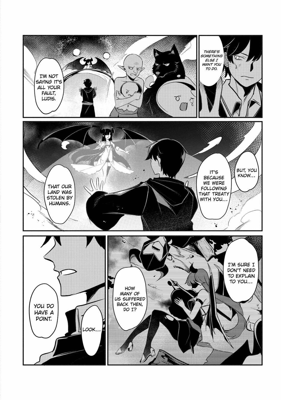 Mamono wo Shitagaeru "Teiin" wo Motsu Tensei Kenjya~ Katsute no Maho to Jyuma de Hissori Saikyo no Bokensha ninaru~ Chapter 22 page 4 - Chapter 22: Battle