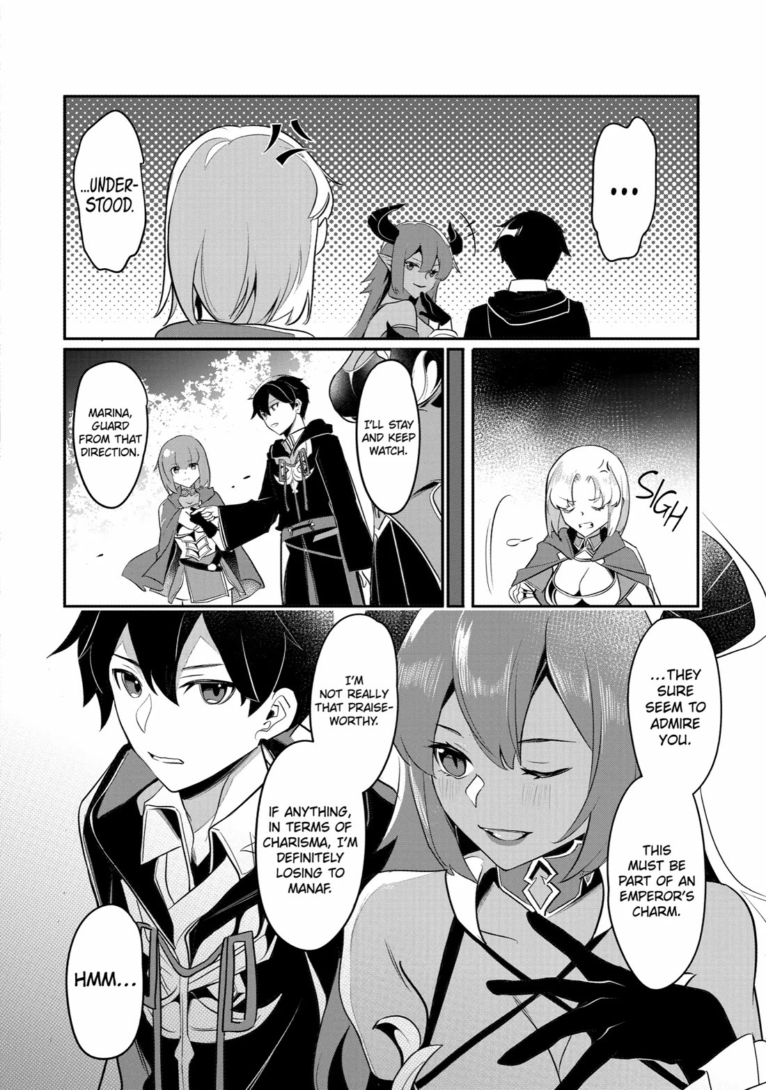 Mamono wo Shitagaeru "Teiin" wo Motsu Tensei Kenjya~ Katsute no Maho to Jyuma de Hissori Saikyo no Bokensha ninaru~ Chapter 24 page 18 - Chapter 24: They Who Dream of the Emperor