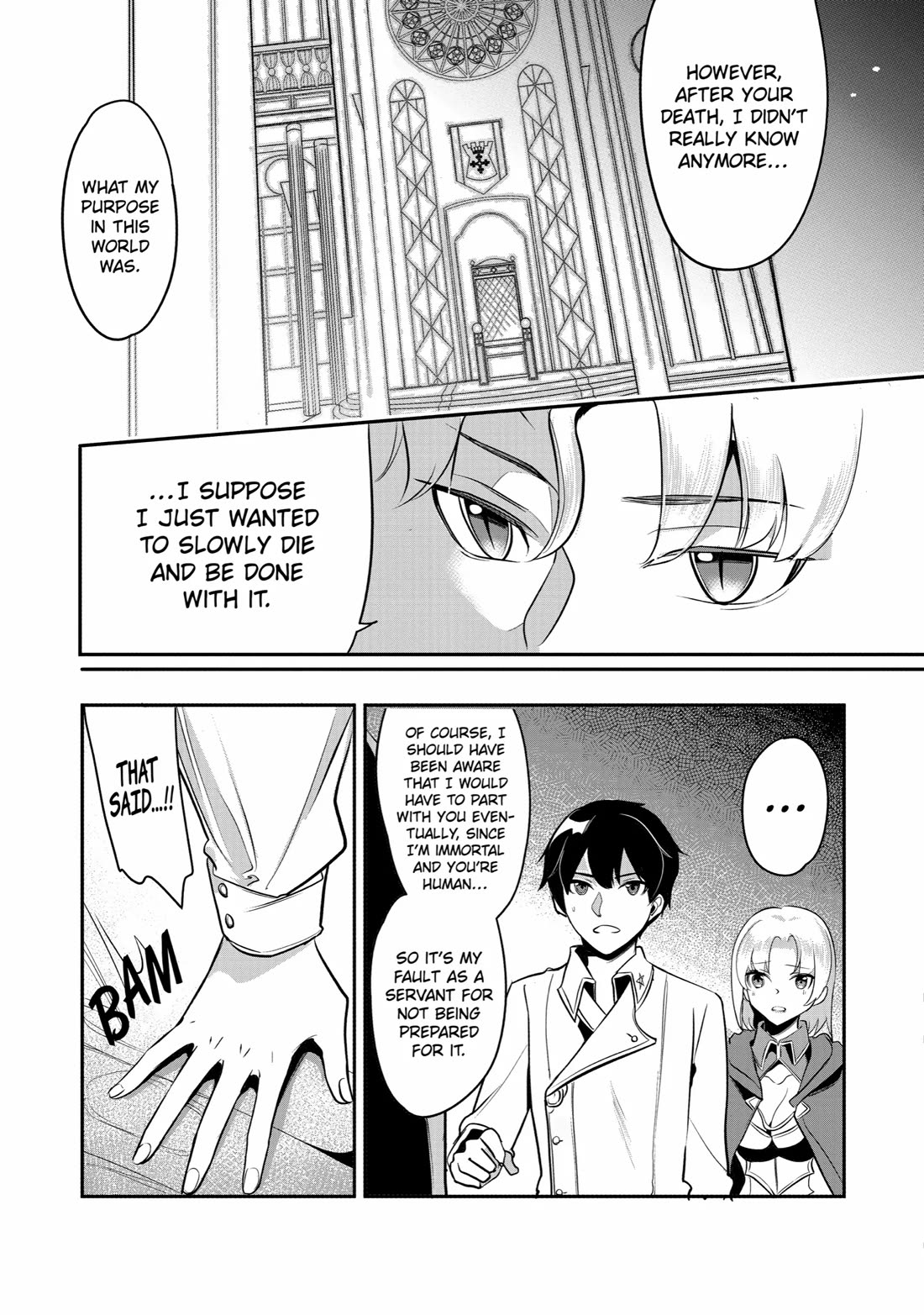 Mamono wo Shitagaeru "Teiin" wo Motsu Tensei Kenjya~ Katsute no Maho to Jyuma de Hissori Saikyo no Bokensha ninaru~ Chapter 26 page 3 - Chapter 26: Weststadt's Secret, Part 2
