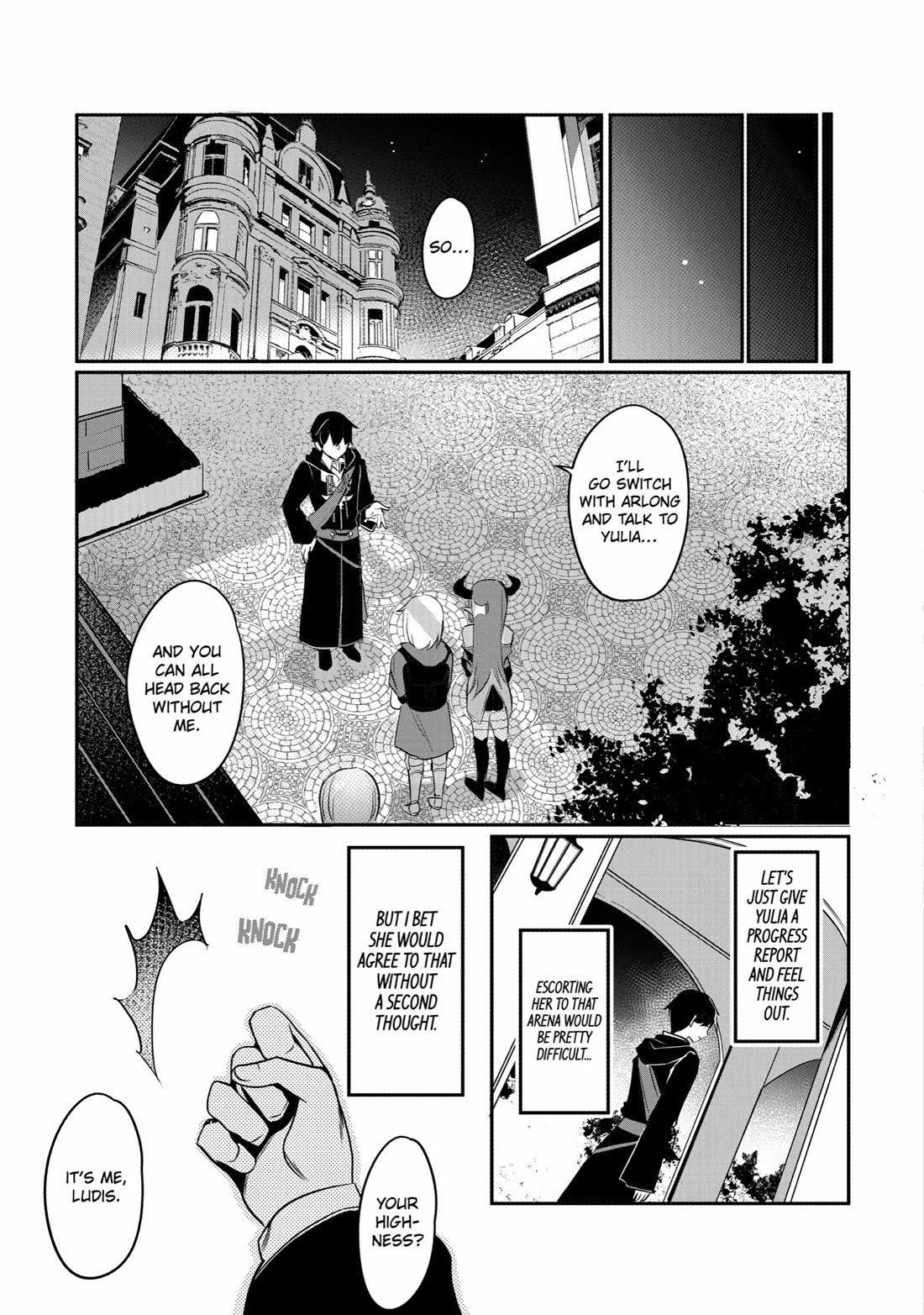 Mamono wo Shitagaeru "Teiin" wo Motsu Tensei Kenjya~ Katsute no Maho to Jyuma de Hissori Saikyo no Bokensha ninaru~ Chapter 27 page 28 - Chapter 27: Below the City