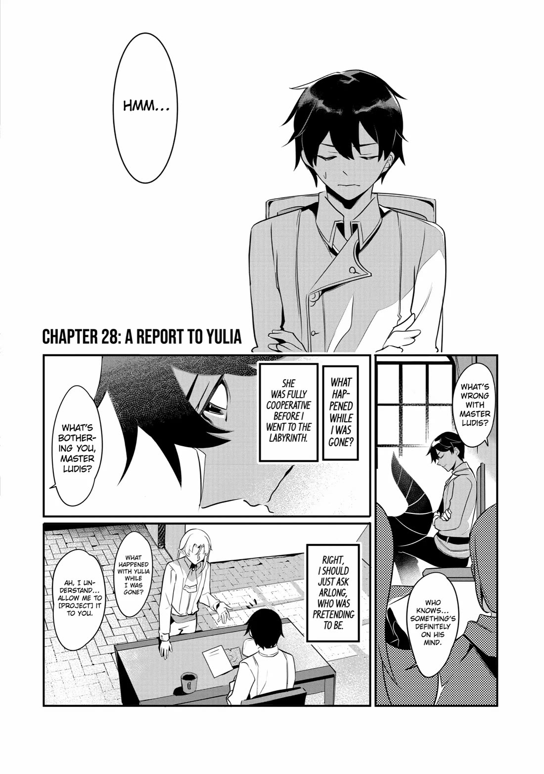 Mamono wo Shitagaeru "Teiin" wo Motsu Tensei Kenjya~ Katsute no Maho to Jyuma de Hissori Saikyo no Bokensha ninaru~ Chapter 28 page 2 - Chapter 28: Report to Yulia