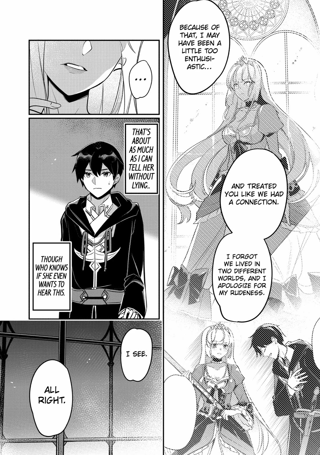 Mamono wo Shitagaeru "Teiin" wo Motsu Tensei Kenjya~ Katsute no Maho to Jyuma de Hissori Saikyo no Bokensha ninaru~ Chapter 28 page 21 - Chapter 28: Report to Yulia