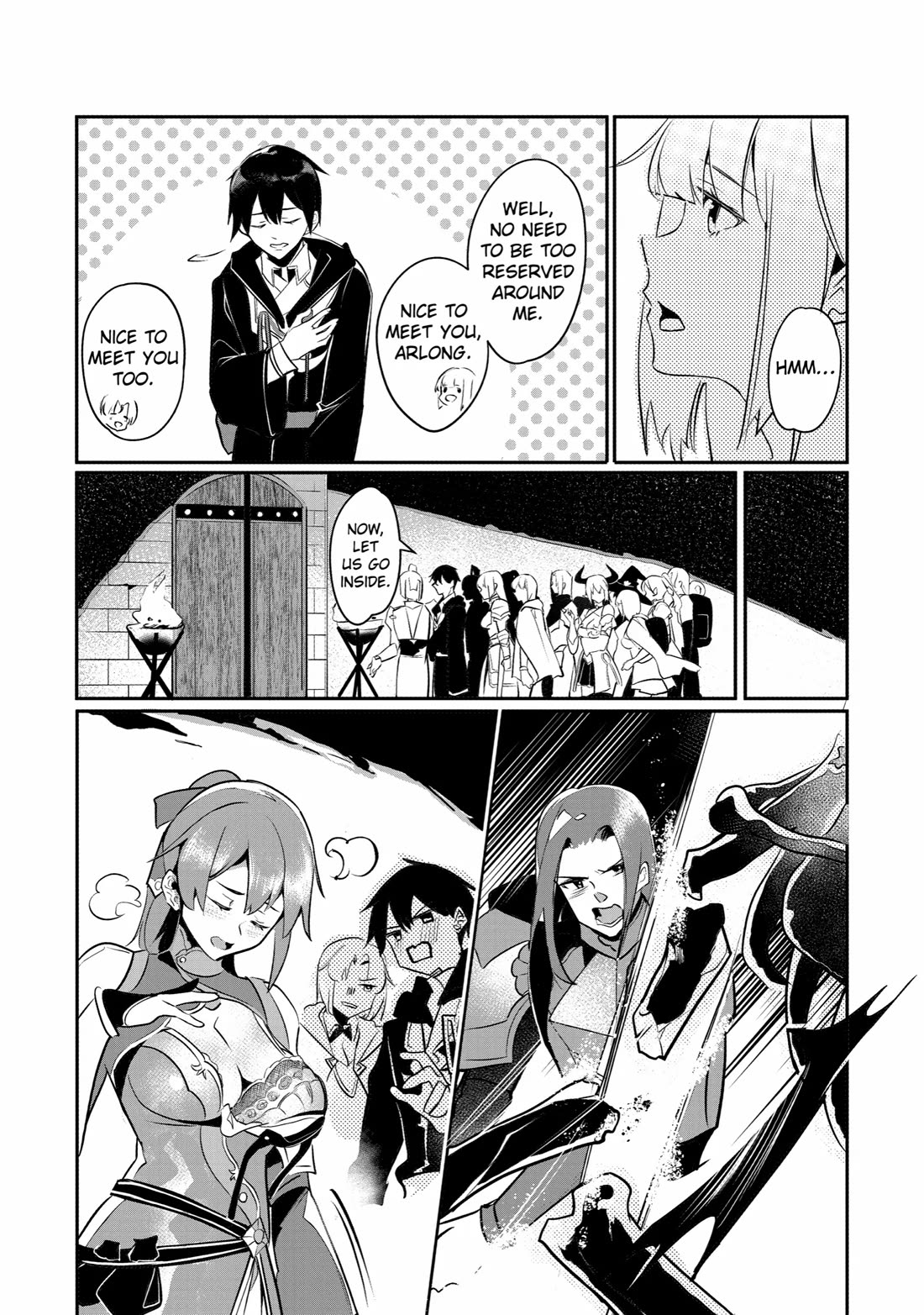 Mamono wo Shitagaeru "Teiin" wo Motsu Tensei Kenjya~ Katsute no Maho to Jyuma de Hissori Saikyo no Bokensha ninaru~ Chapter 29 page 5 - Chapter 29: The Arena
