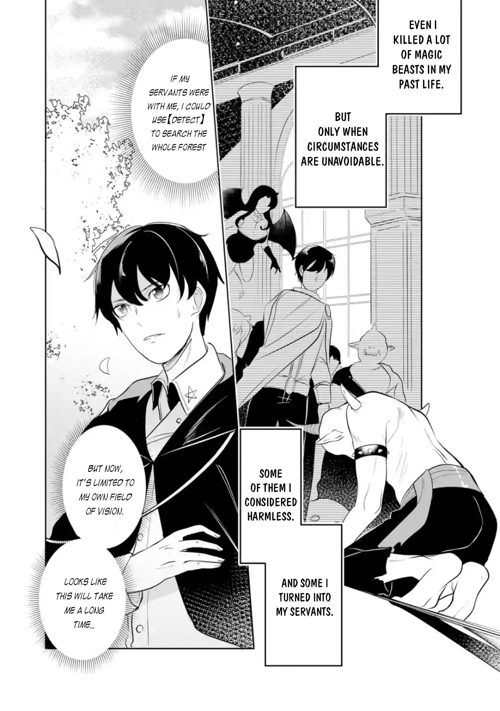 Mamono wo Shitagaeru "Teiin" wo Motsu Tensei Kenjya~ Katsute no Maho to Jyuma de Hissori Saikyo no Bokensha ninaru~ Chapter 3.1 page 8 - Chapter 3.1 - 3.3