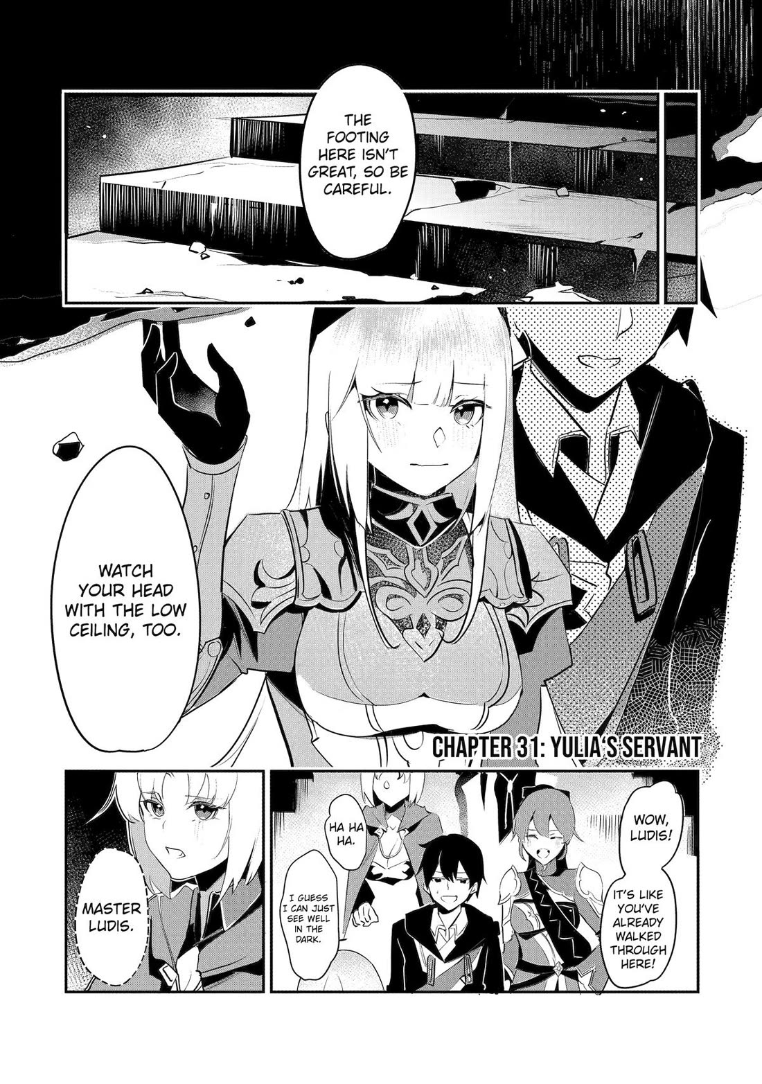 Mamono wo Shitagaeru "Teiin" wo Motsu Tensei Kenjya~ Katsute no Maho to Jyuma de Hissori Saikyo no Bokensha ninaru~ Chapter 31 page 1 - Chapter 31