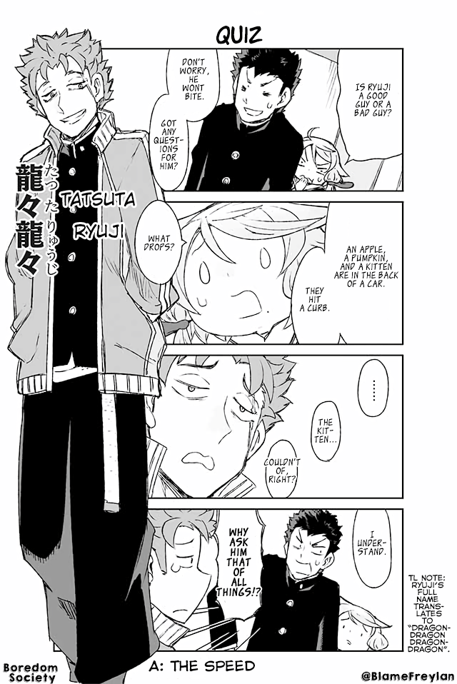 Manabi Ikiru ha Huuhu no Tsutome Chapter 29 page 1 - Chapter 29: Quiz