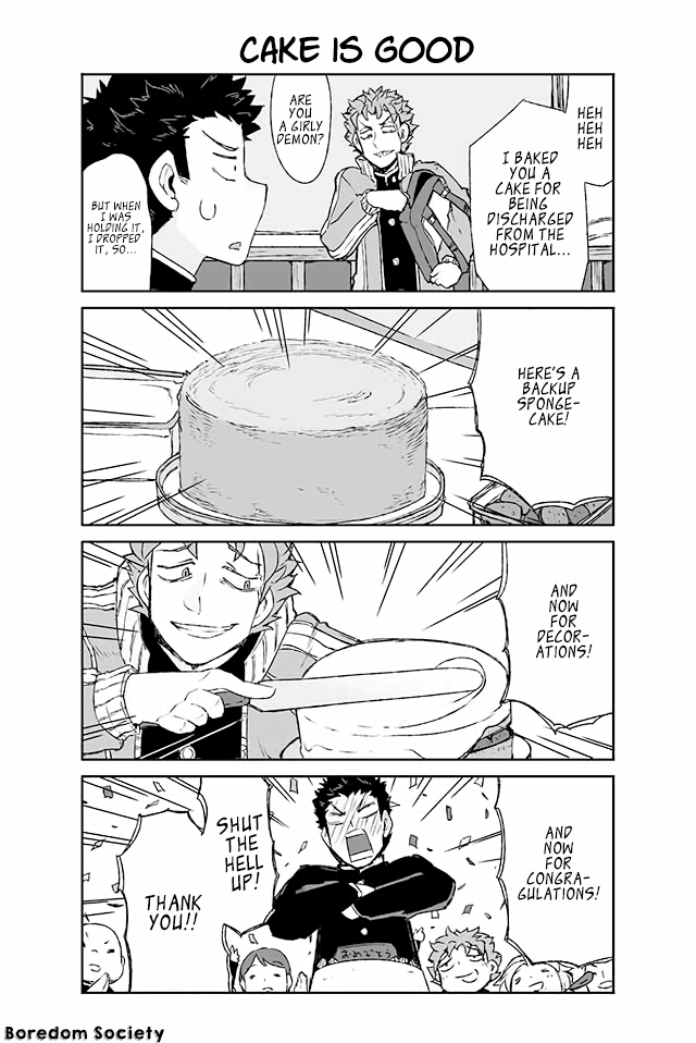 Manabi Ikiru ha Huuhu no Tsutome Chapter 32 page 1 - Chapter 32: Cake is Good