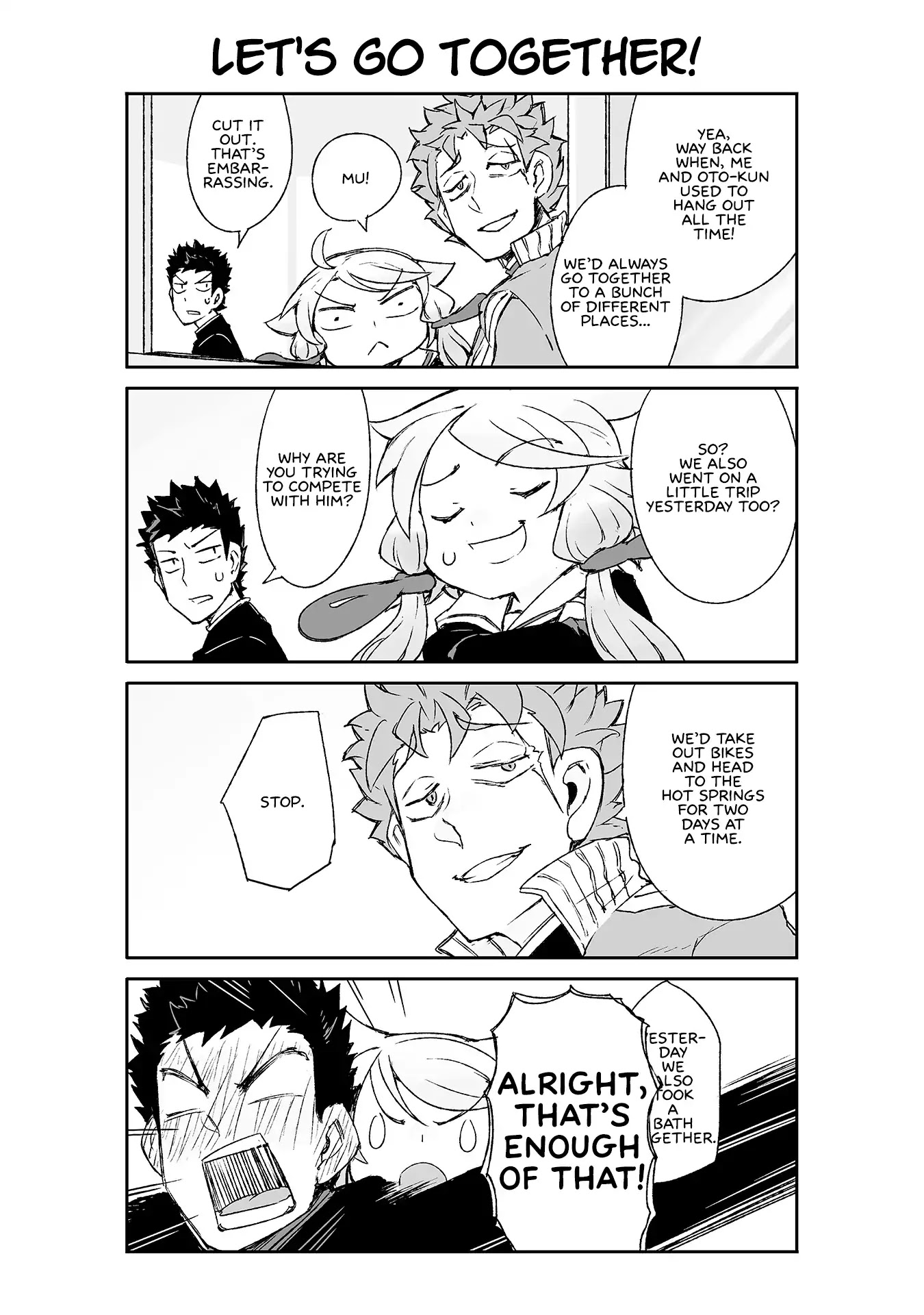 Manabi Ikiru ha Huuhu no Tsutome Chapter 34 page 1 - Chapter 34: Let's Go Together