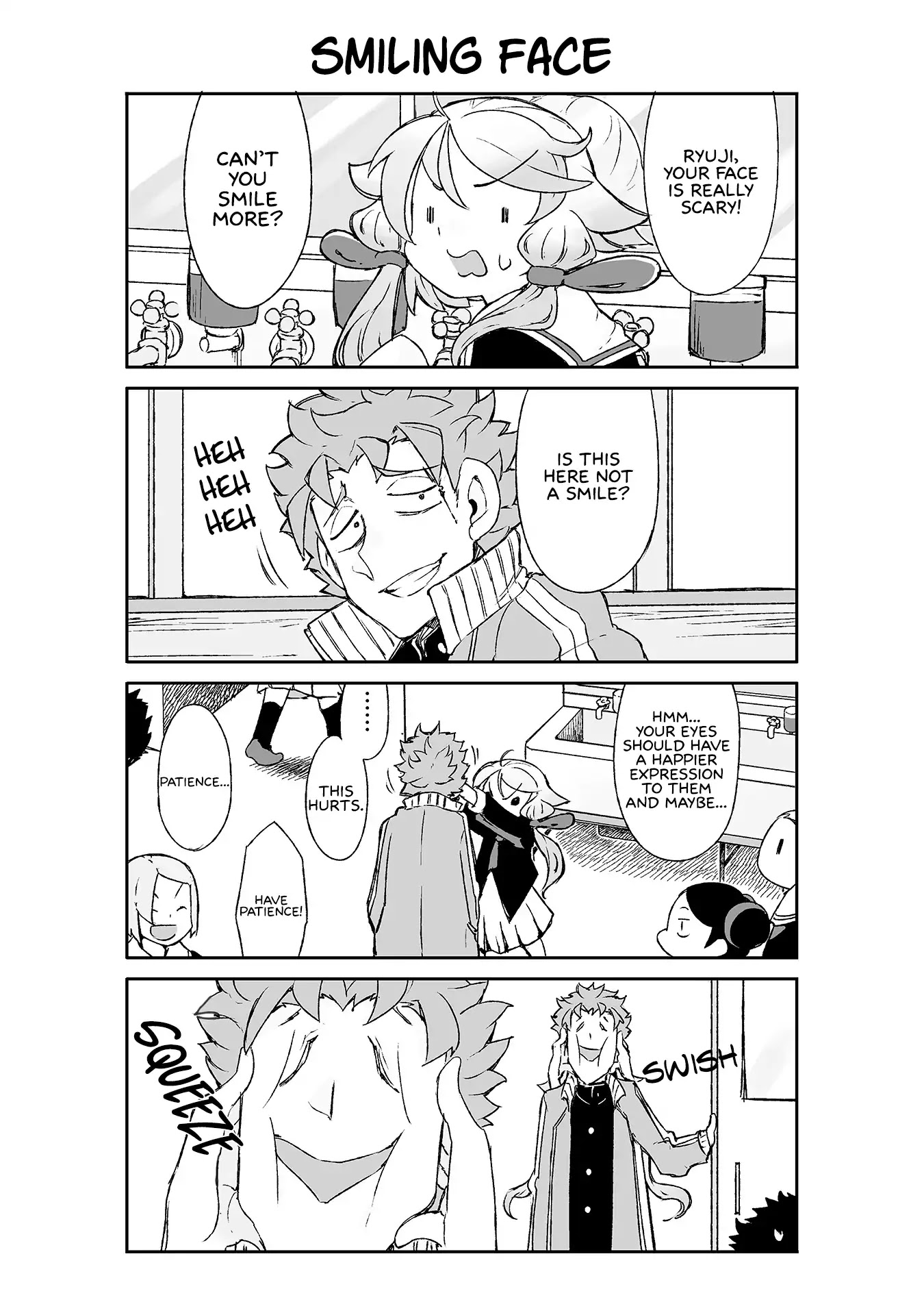 Manabi Ikiru ha Huuhu no Tsutome Chapter 36 page 1 - Chapter 36: Smiling Face
