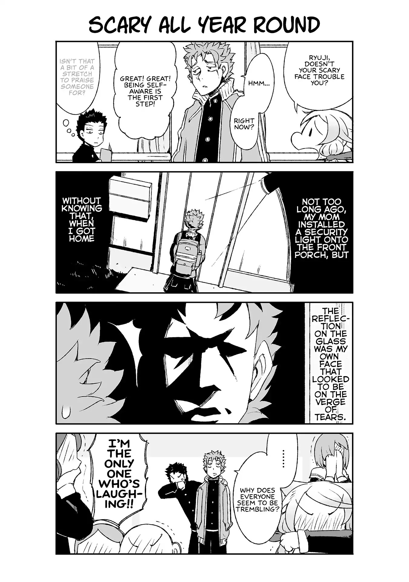 Manabi Ikiru ha Huuhu no Tsutome Chapter 37 page 1 - Chapter 37: Scary All Year Round