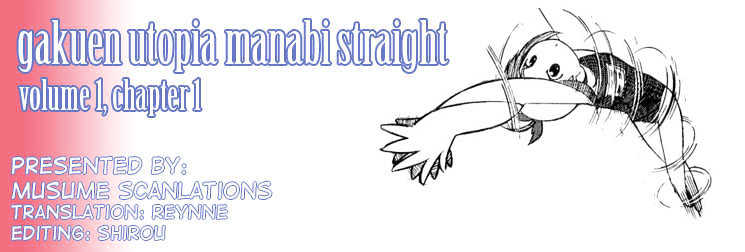 Manabi Straight! Chapter 1 page 1 - Chapter 1