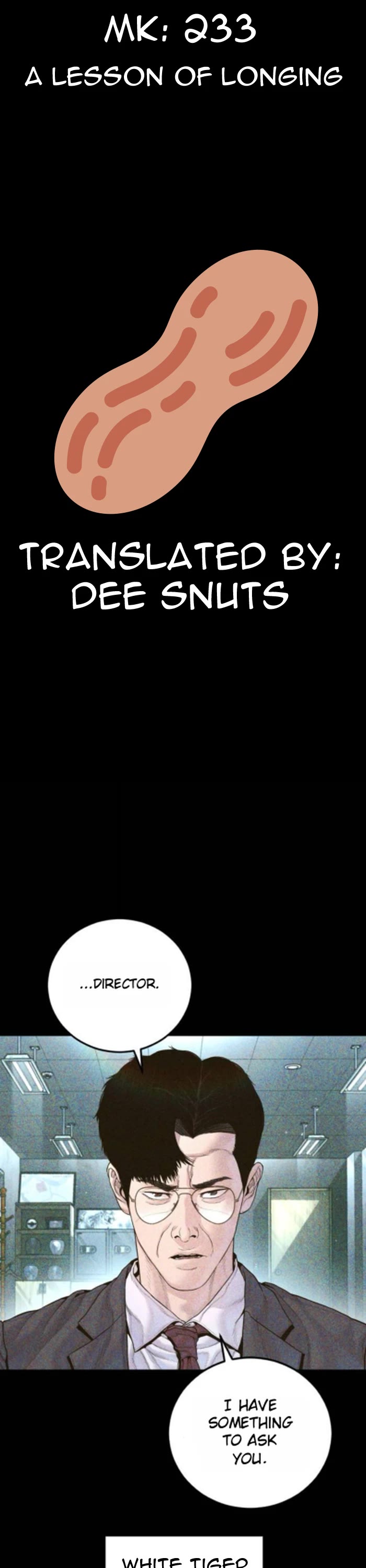 Manager Kim Chapter 233 page 1 - Chapter 233: A Lesson of Longing