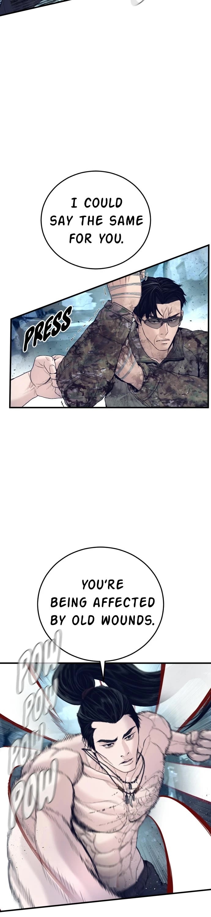 Manager Kim Chapter 238 page 33 - Chapter 238: Ep. 238 - The Oath of the Deployed Soldier