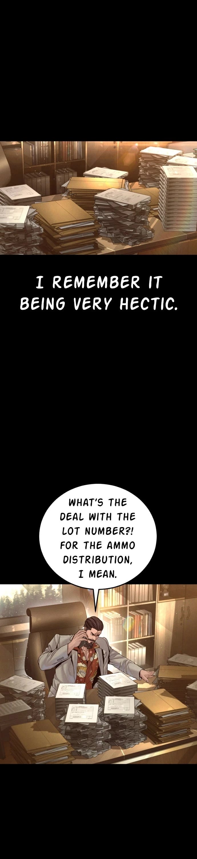 Manager Kim Chapter 238 page 38 - Chapter 238: Ep. 238 - The Oath of the Deployed Soldier