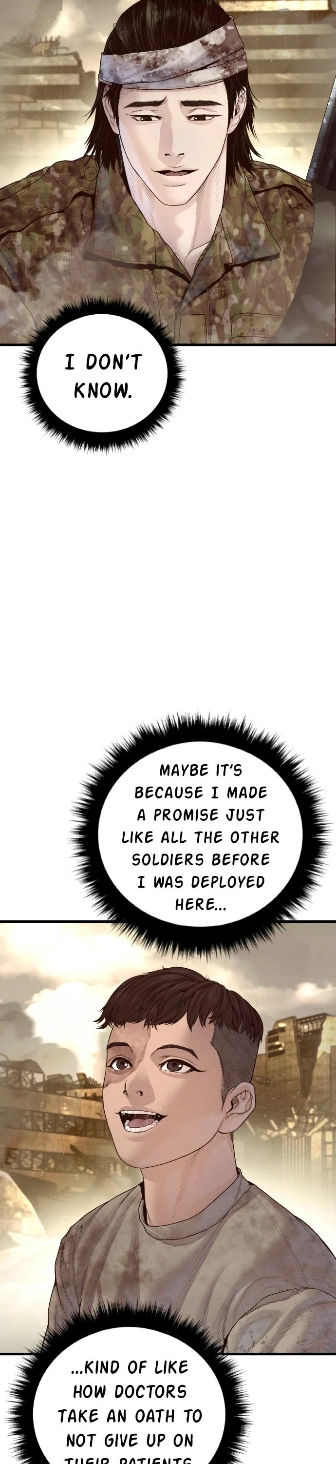 Manager Kim Chapter 238 page 67 - Chapter 238: Ep. 238 - The Oath of the Deployed Soldier