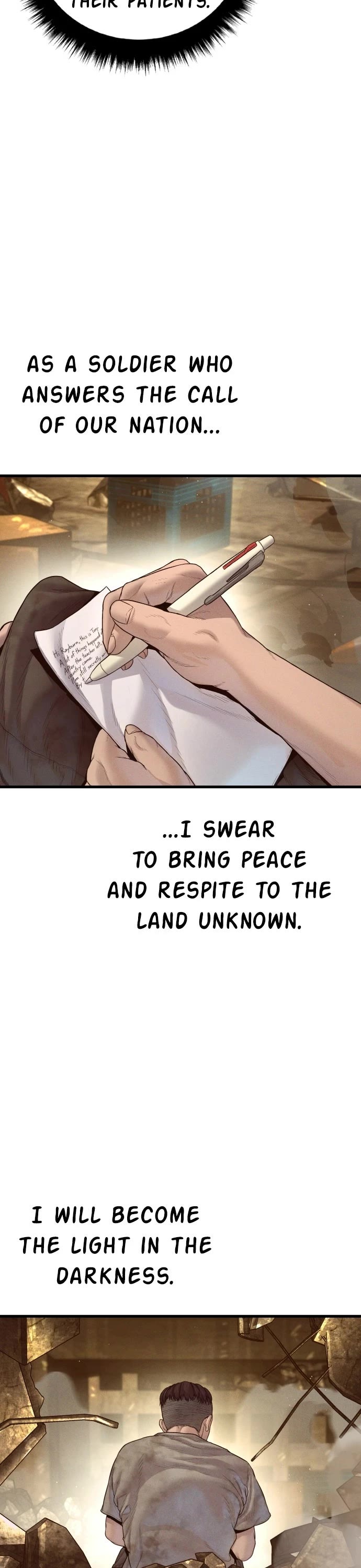 Manager Kim Chapter 238 page 68 - Chapter 238: Ep. 238 - The Oath of the Deployed Soldier