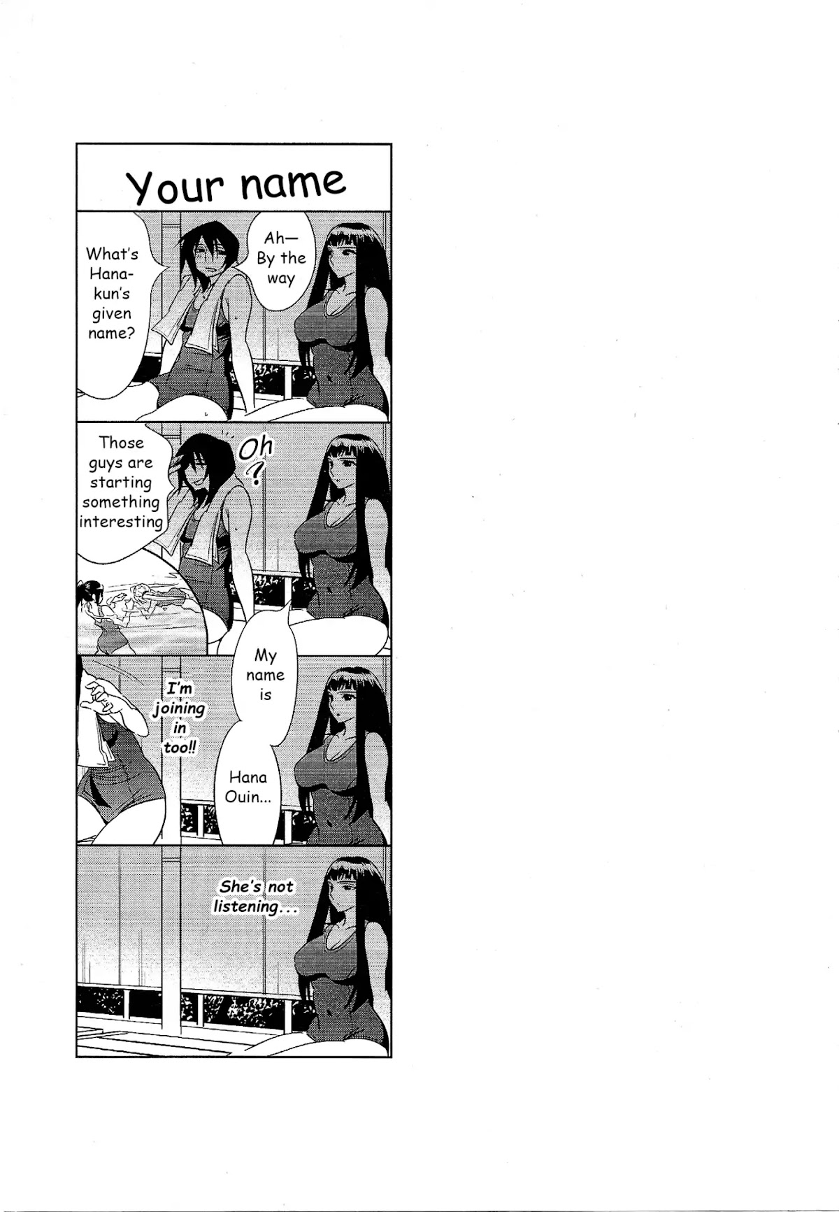 Manatsu Labyrinth Chapter 3.1 page 1 - Chapter 3.1