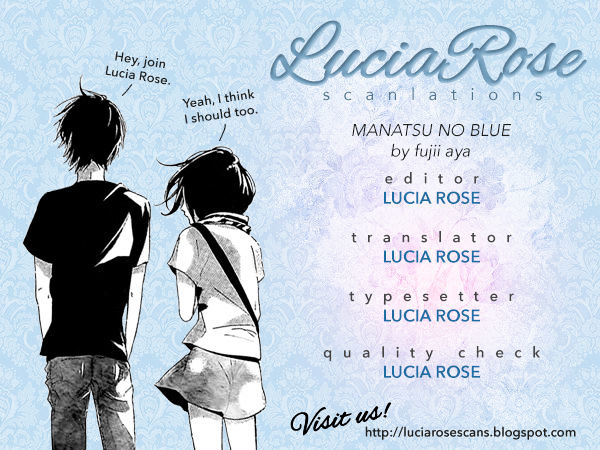Manatsu no Blue Chapter 1 page 1 - Chapter 1