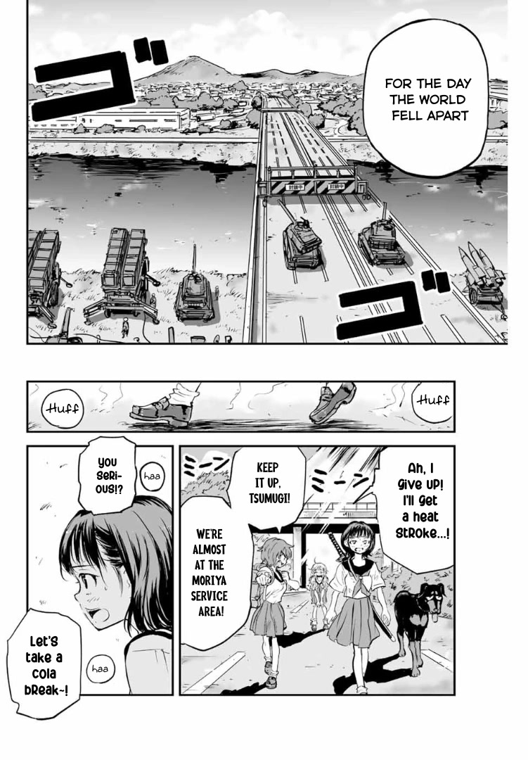 Manatsu no Grey Goo Chapter 10 page 14 - Chapter 10: The Day the World Fell Apart