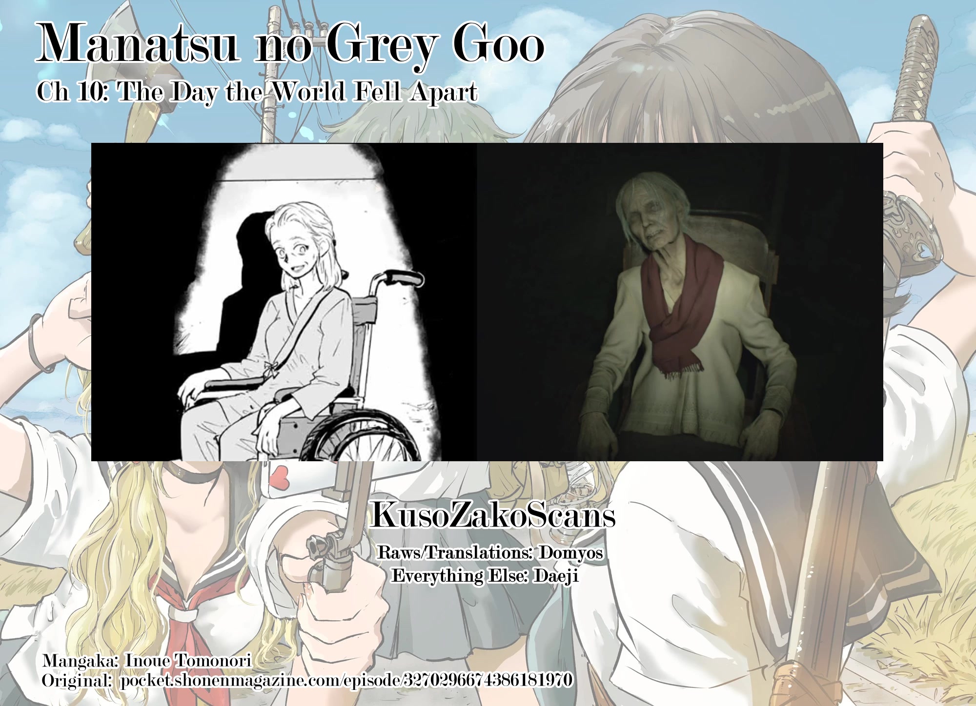 Manatsu no Grey Goo Chapter 10 page 21 - Chapter 10: The Day the World Fell Apart