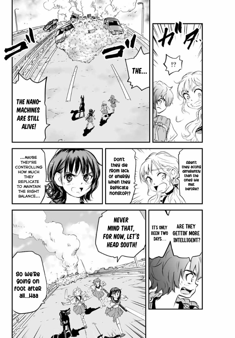 Manatsu no Grey Goo Chapter 10 page 8 - Chapter 10: The Day the World Fell Apart