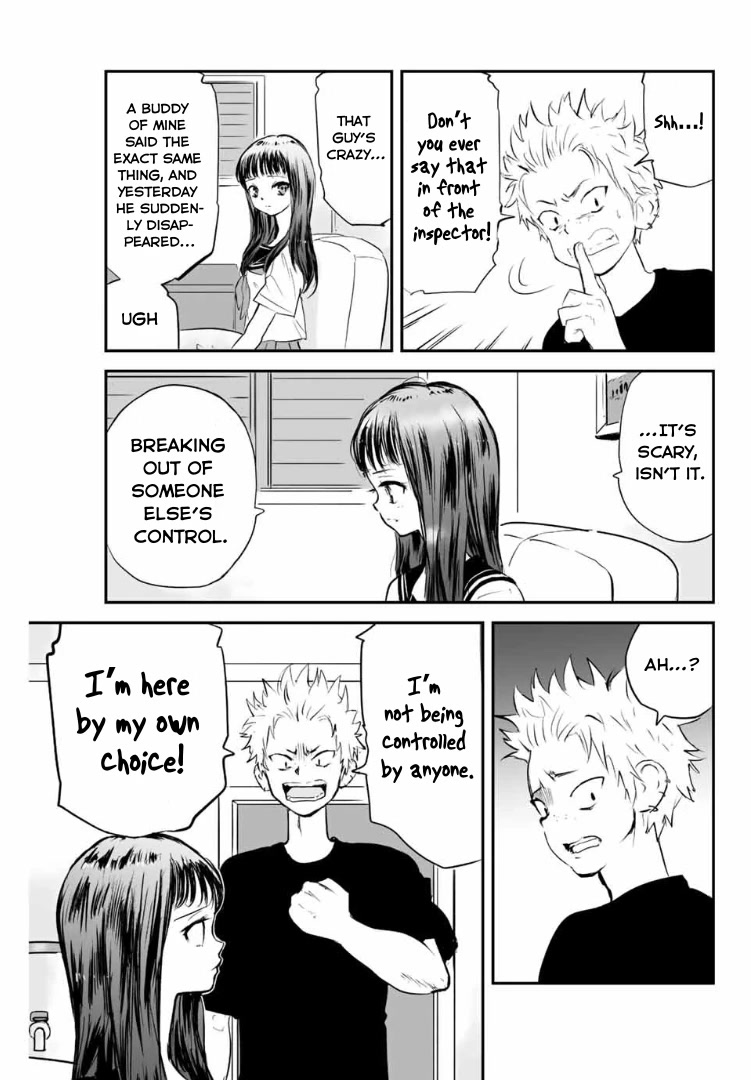 Manatsu no Grey Goo Chapter 11 page 16 - Chapter 11: Someone Else's Control