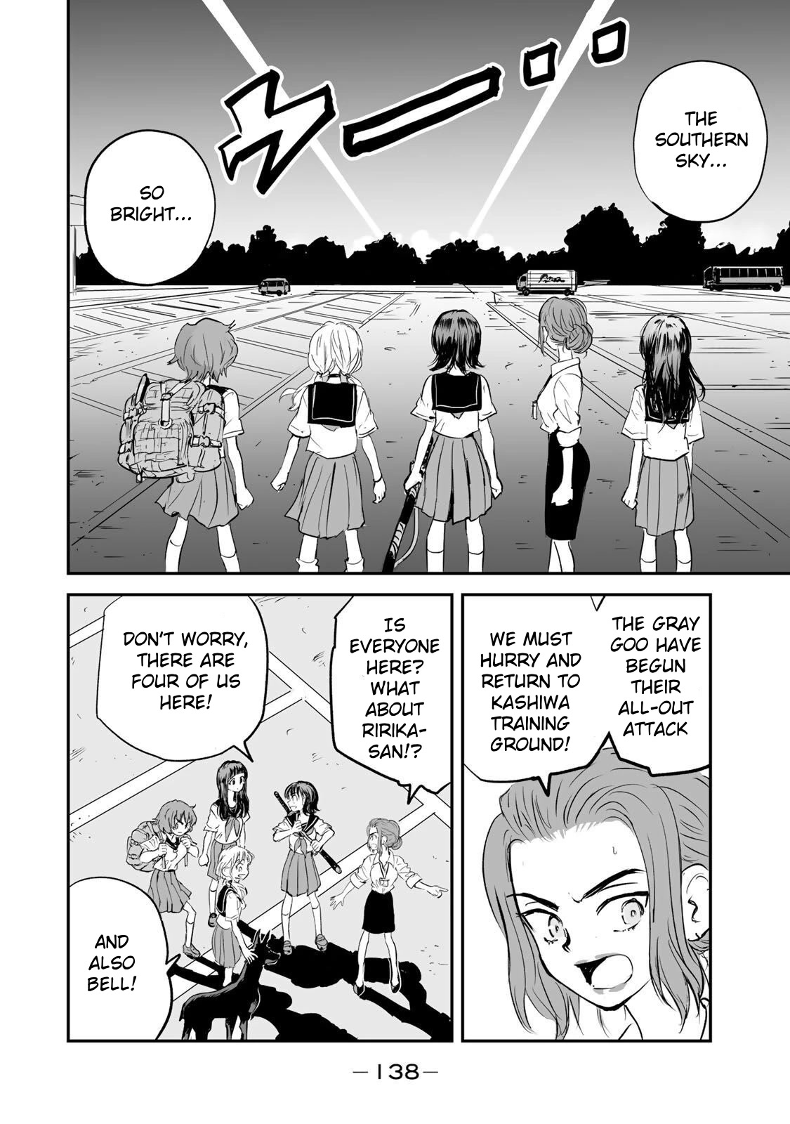 Manatsu no Grey Goo Chapter 14 page 2 - Chapter 14: All-Out Attack