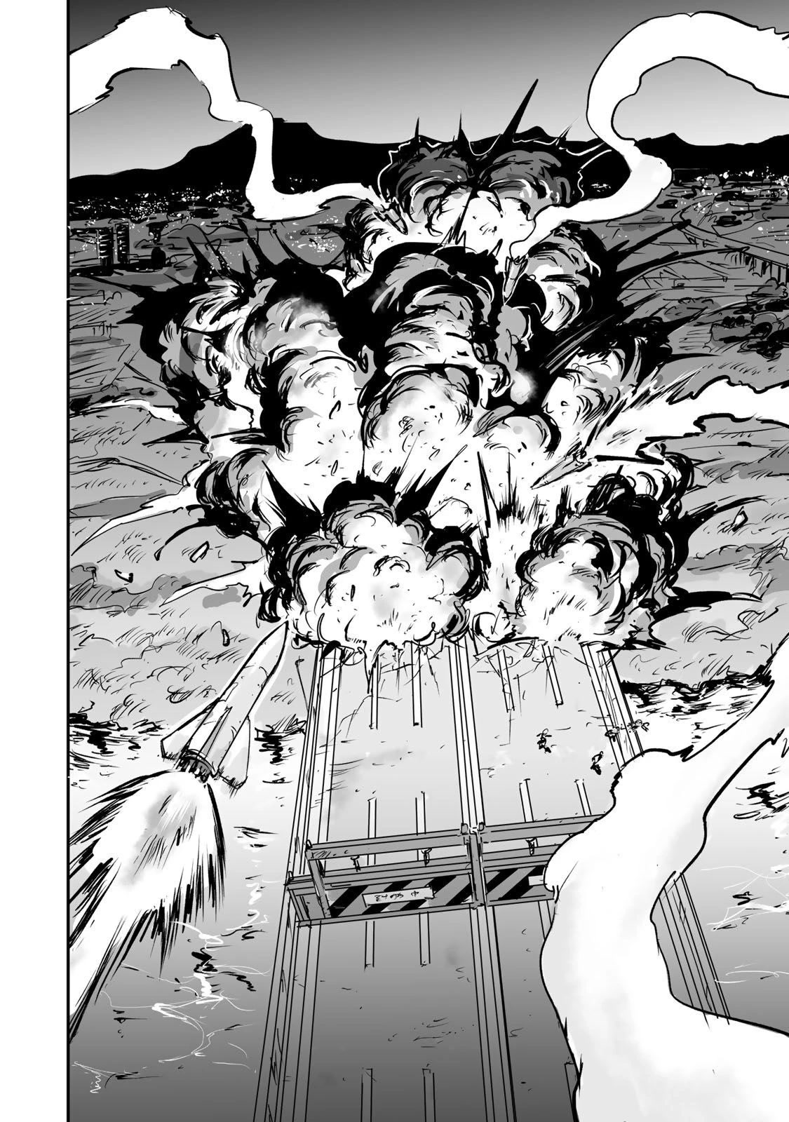 Manatsu no Grey Goo Chapter 14 page 20 - Chapter 14: All-Out Attack