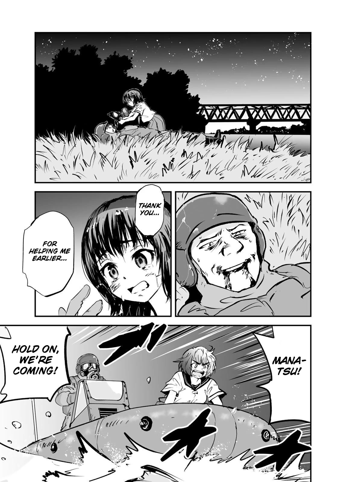 Manatsu no Grey Goo Chapter 15 page 17 - Chapter 15: Stay Alive
