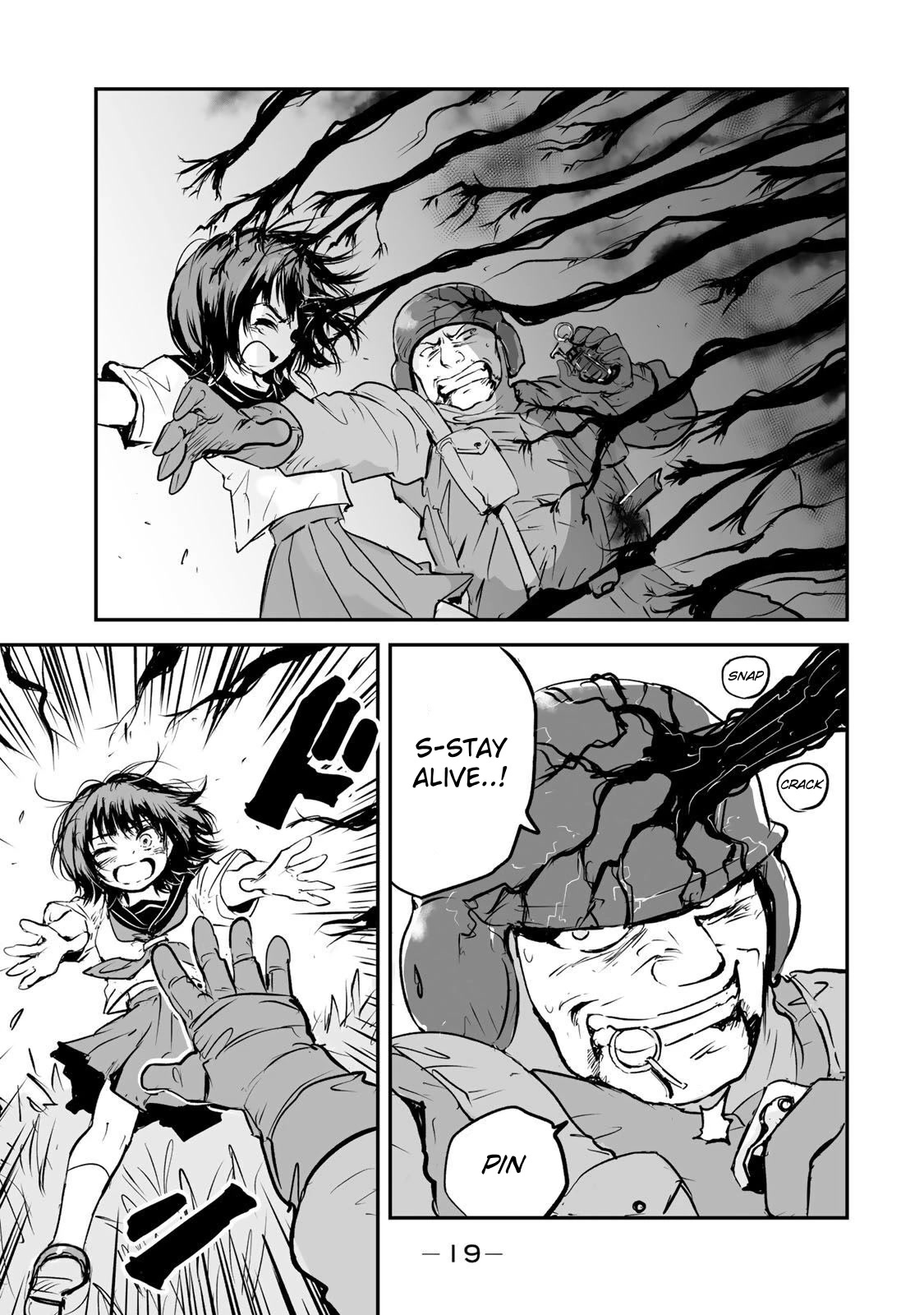 Manatsu no Grey Goo Chapter 15 page 19 - Chapter 15: Stay Alive