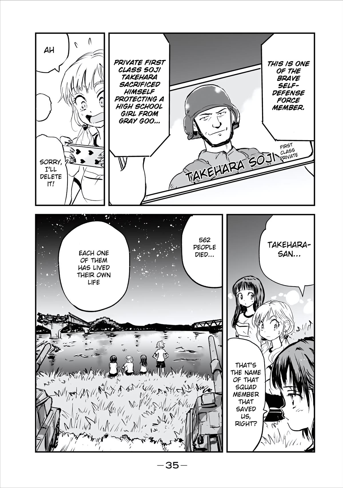 Manatsu no Grey Goo Chapter 16 page 13 - Chapter 16: Friends Forever