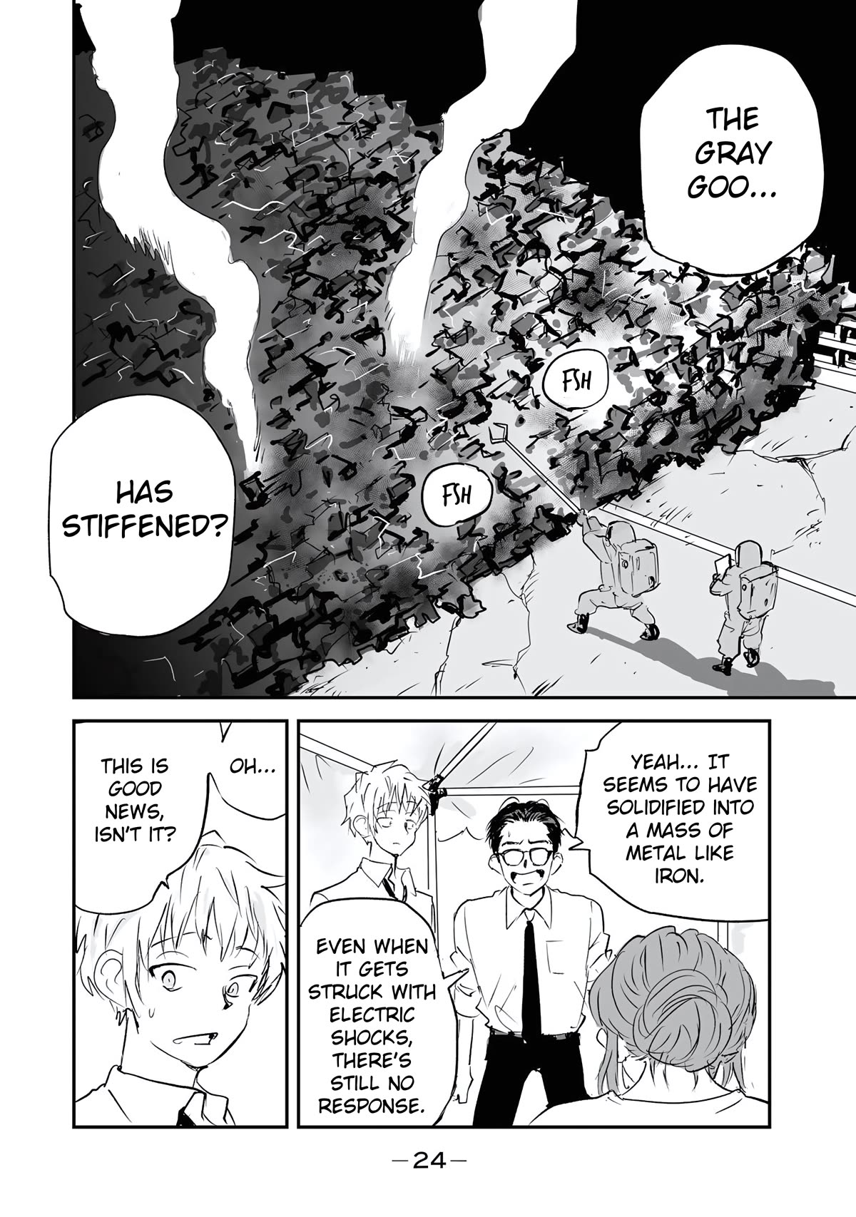 Manatsu no Grey Goo Chapter 16 page 2 - Chapter 16: Friends Forever