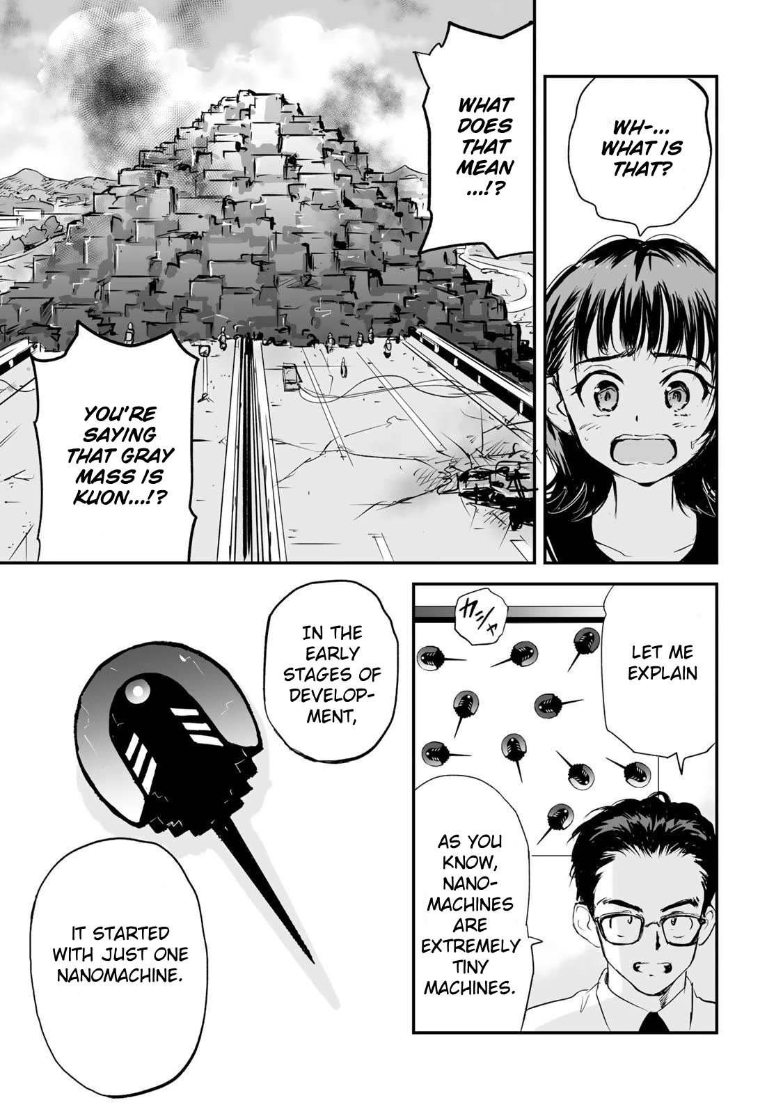 Manatsu no Grey Goo Chapter 17 page 5 - Chapter 17: Memory