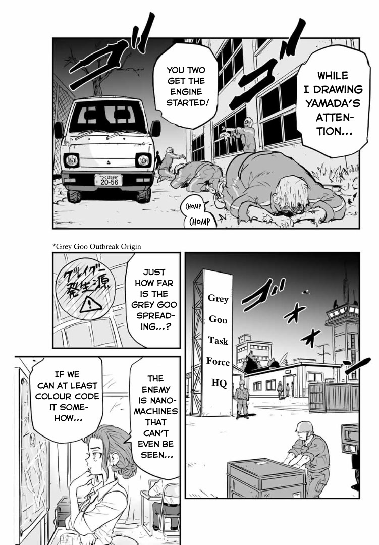 Manatsu no Grey Goo Chapter 3 page 14 - Chapter 3: This Just Might Work