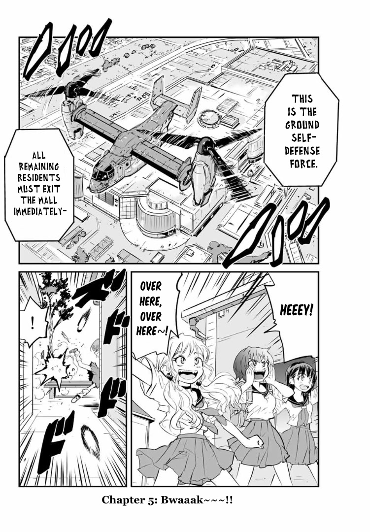 Manatsu no Grey Goo Chapter 5 page 1 - Chapter 5: Bwaaak~~~!!