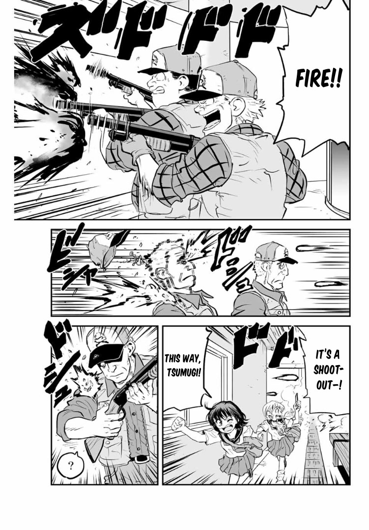 Manatsu no Grey Goo Chapter 5 page 12 - Chapter 5: Bwaaak~~~!!