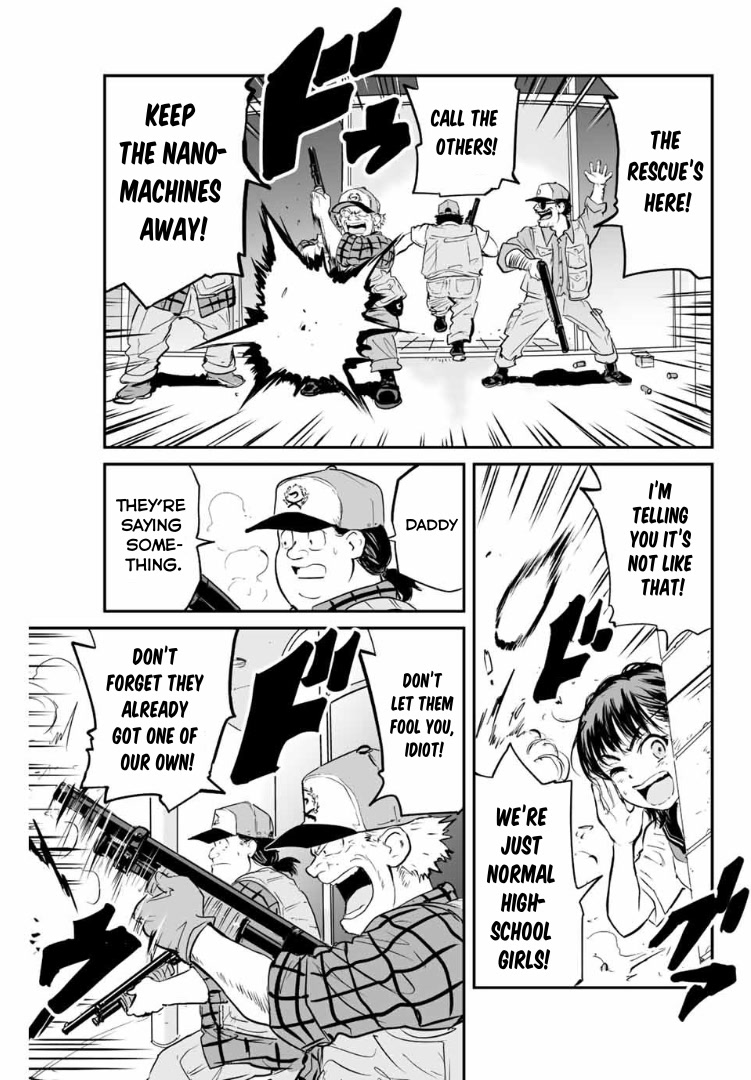 Manatsu no Grey Goo Chapter 5 page 2 - Chapter 5: Bwaaak~~~!!