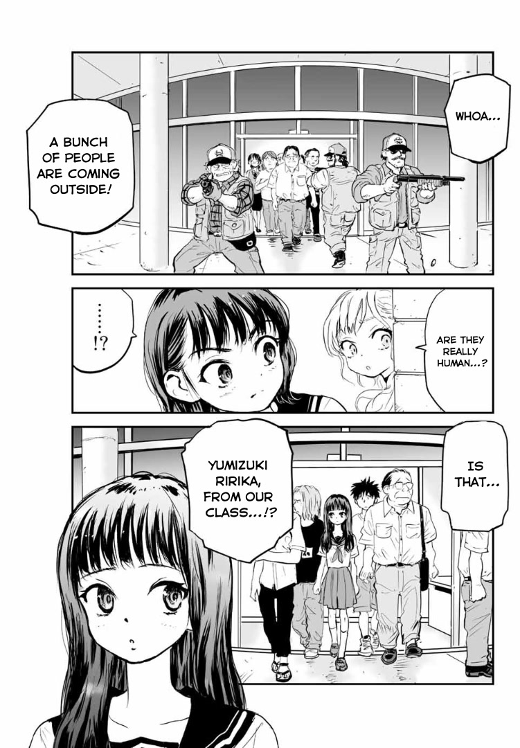 Manatsu no Grey Goo Chapter 5 page 6 - Chapter 5: Bwaaak~~~!!