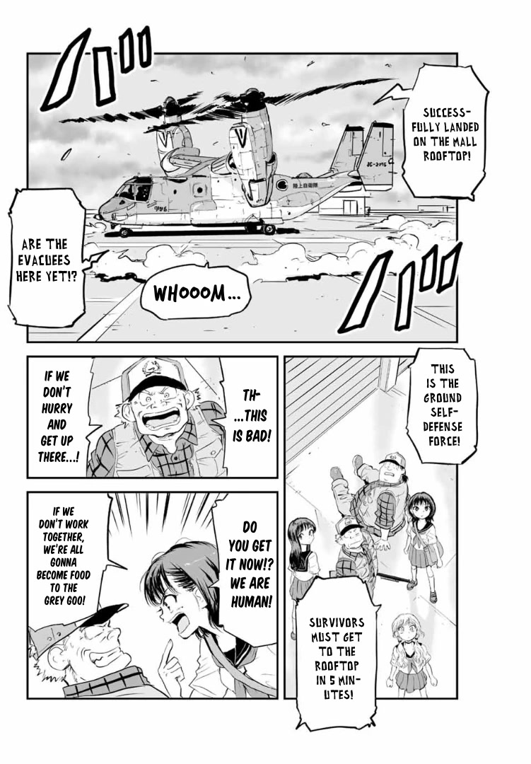 Manatsu no Grey Goo Chapter 6 page 6 - Chapter 6: We are Human!