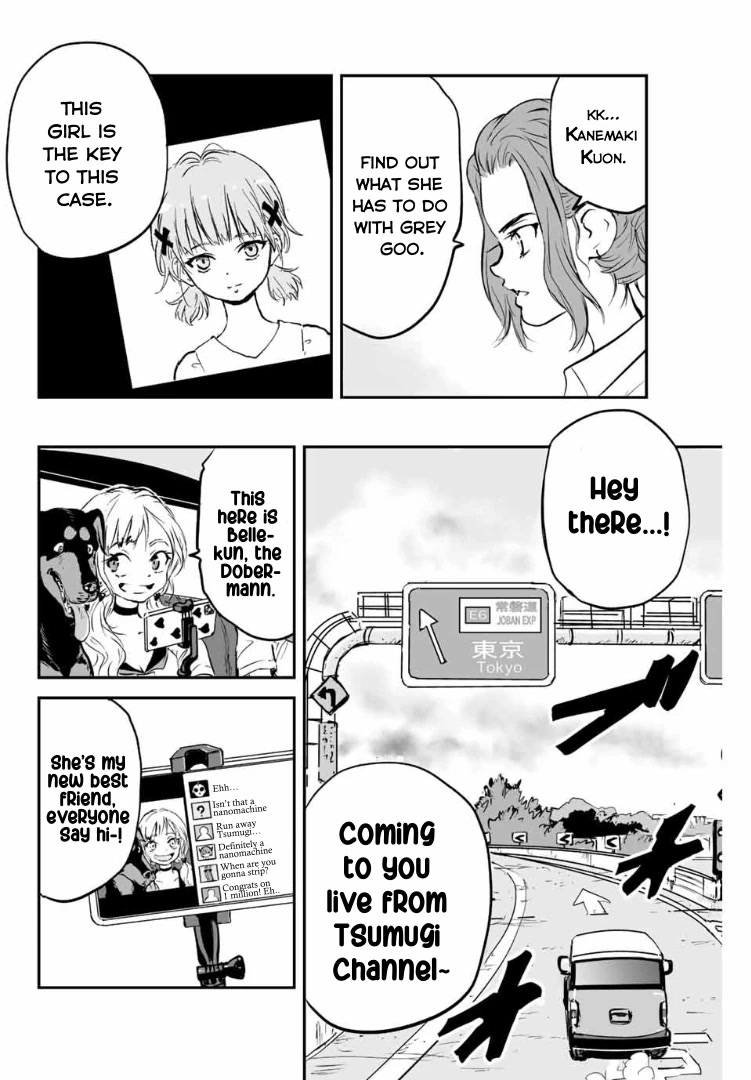 Manatsu no Grey Goo Chapter 8 page 8 - Chapter 8: KK-109