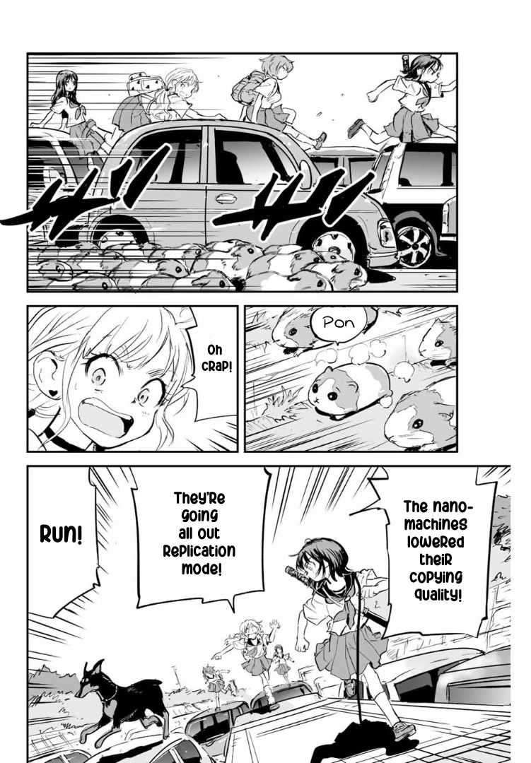 Manatsu no Grey Goo Chapter 9 page 2 - Chapter 9: Big Big Guinea Pig