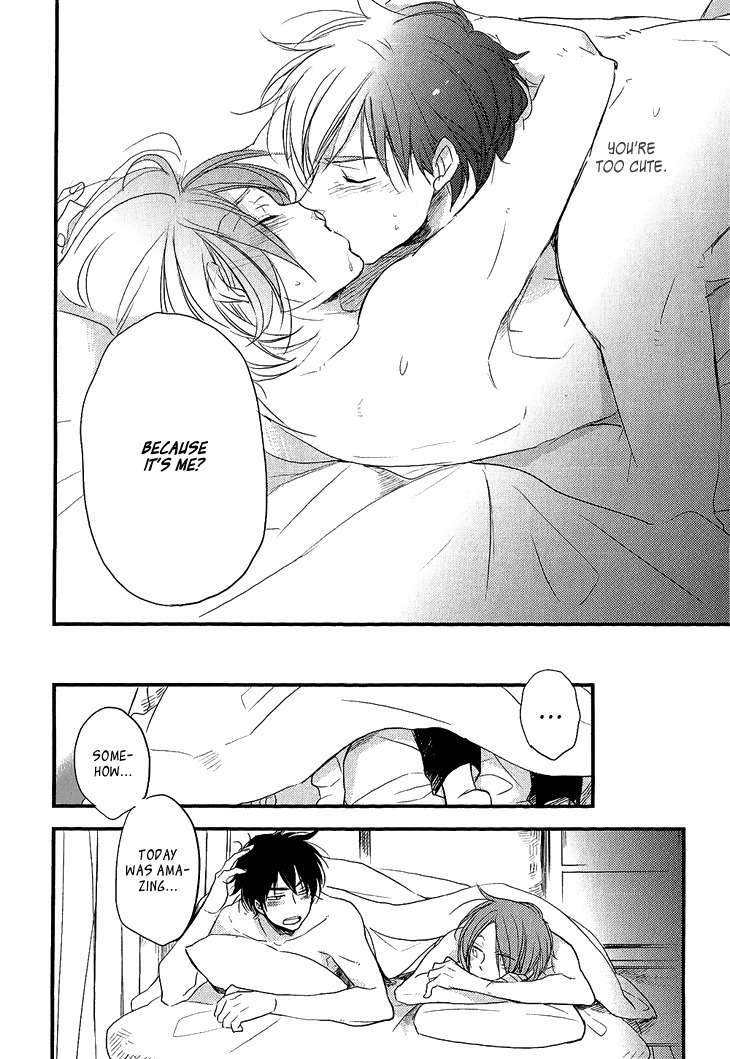 Manazashi no Hayagane Chapter 5.5 page 13 - Chapter 5.5: After lesson - Makino x Izumi