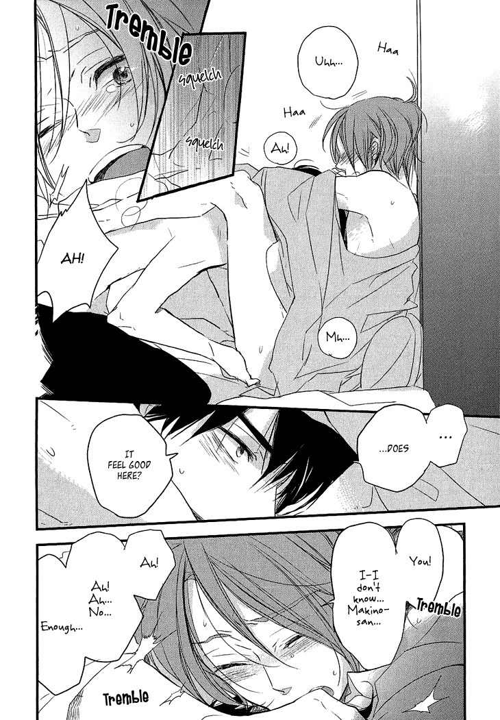 Manazashi no Hayagane Chapter 5.5 page 9 - Chapter 5.5: After lesson - Makino x Izumi