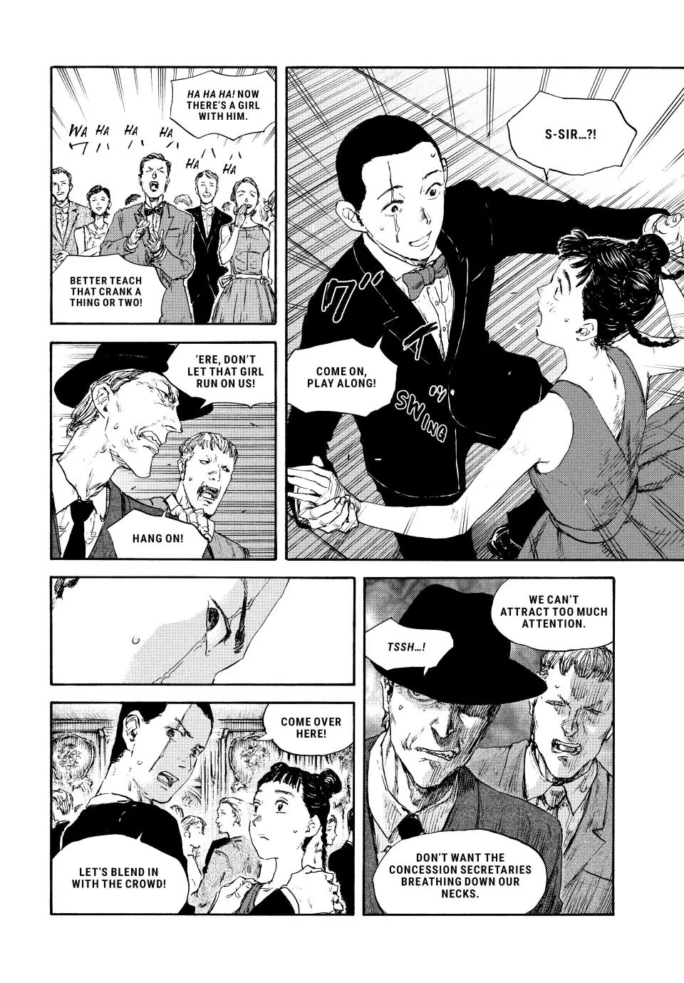 Manchuria Opium Squad Chapter 110 page 8 - Chapter 110: The Awkward Dance